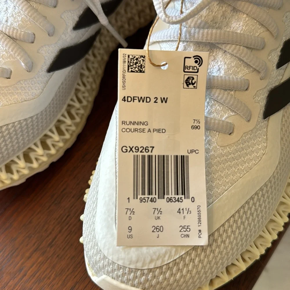 Adidas 4DFWD 2 Running Shoes size 9 NWT - Picture 5 of 10